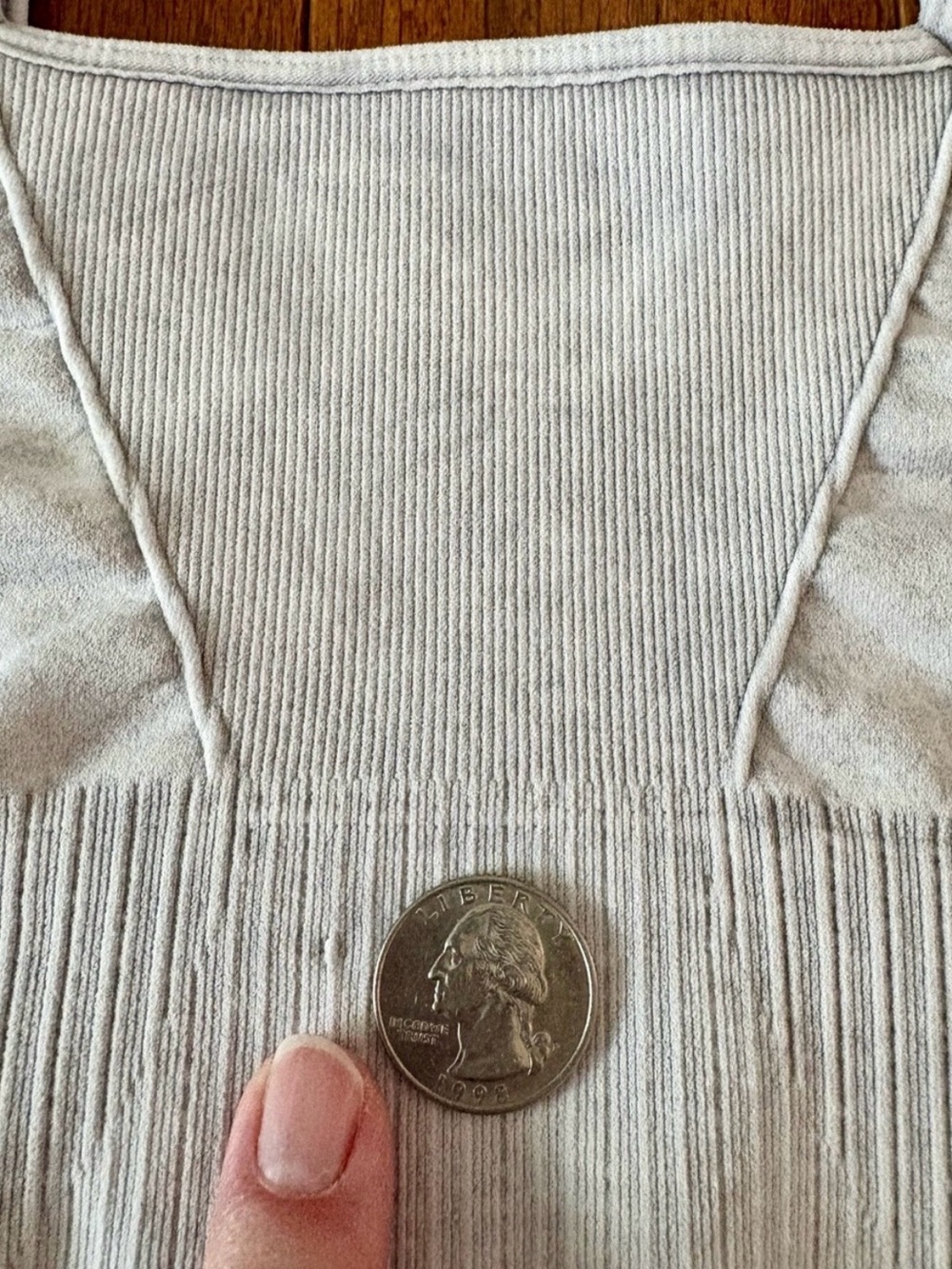 FREE PEOPLE Good Karma Crop Top Square Neck XS/S - Picture 9 of 12